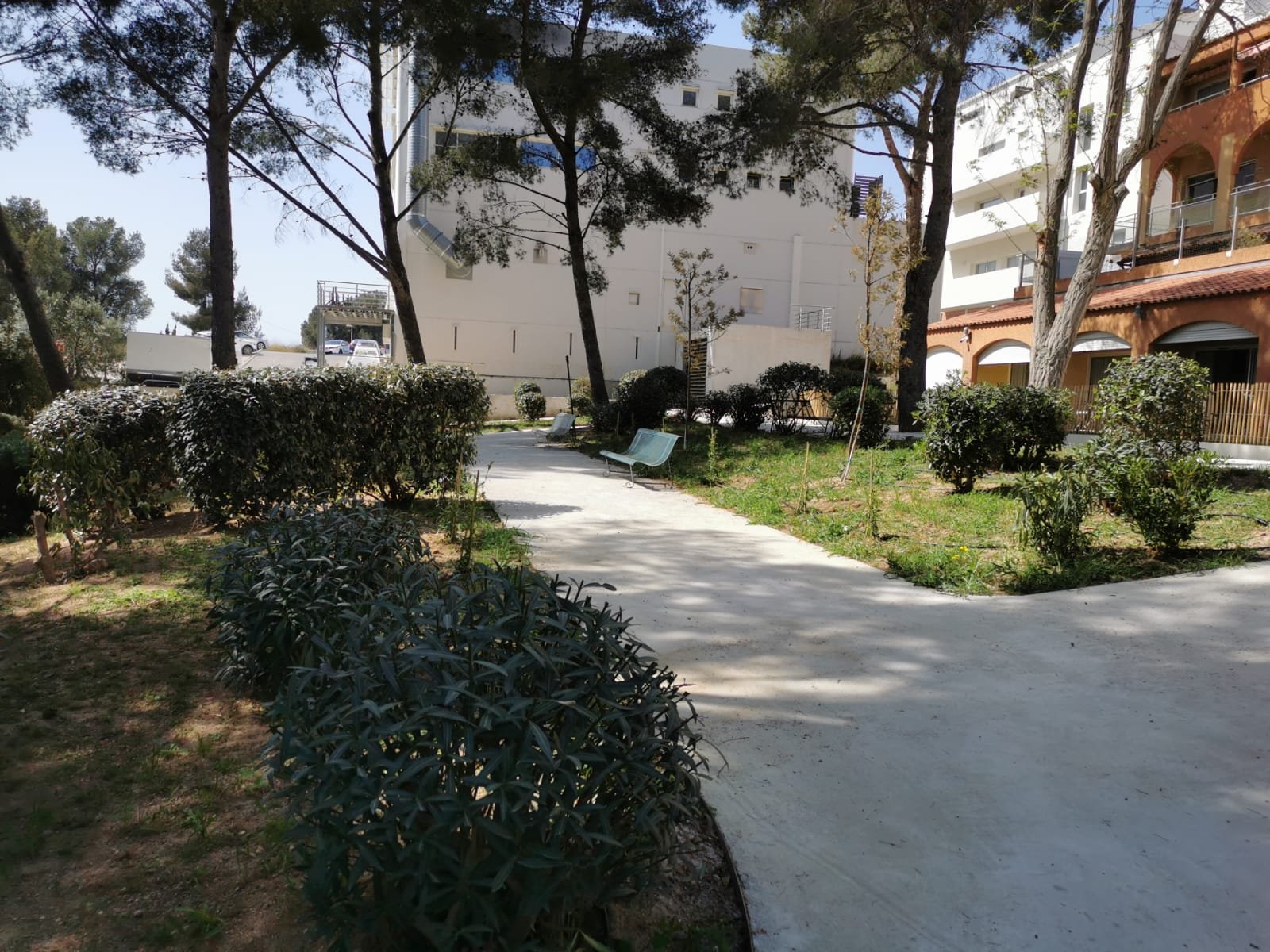 Aménagement des espaces extérieurs d'un EHPAD