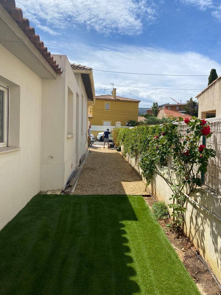 Aménagement d'espaces extérieurs à Marseille